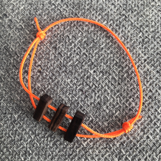 bracelet double-fil 3 perles