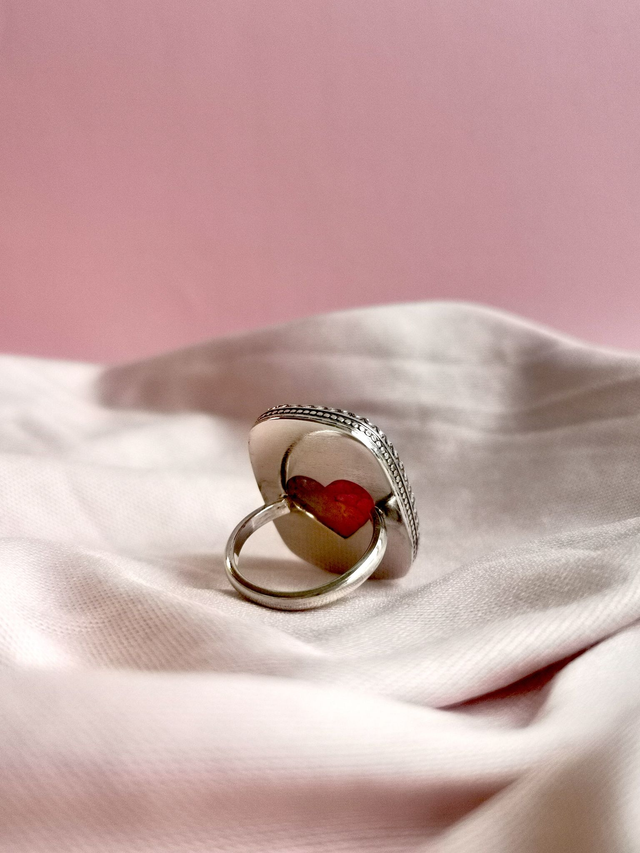 Rainbow Quartz Ring - Size M1/2