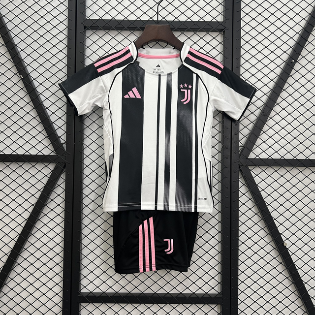 Conjunto camiseta + pantalón NIÑOS 1ª  Juventus 25-26
