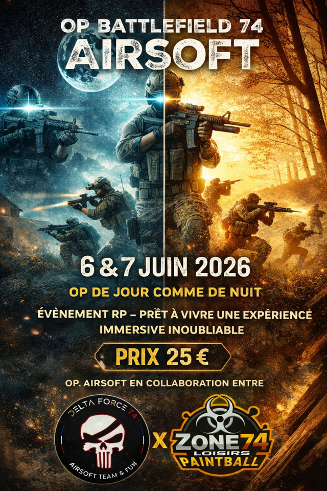 BATTLEFIELD 74 OP AIRSOFT équipe russe