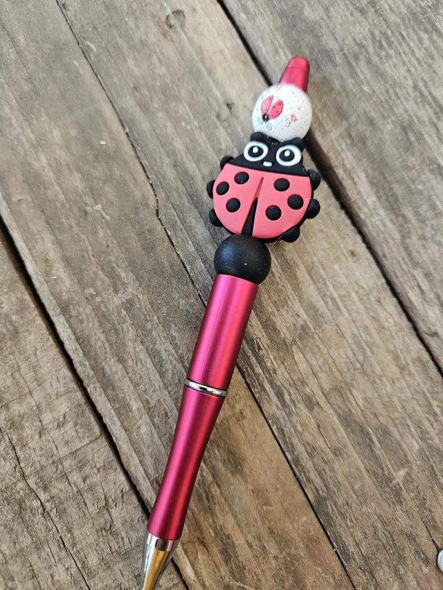 Stylo coccinelle 