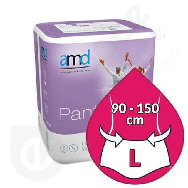 AMD PANT LARGE MAXI - Sachet de 14