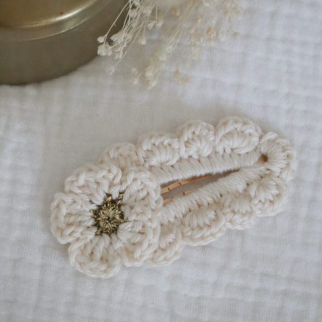 Barrette léa crème vanille 