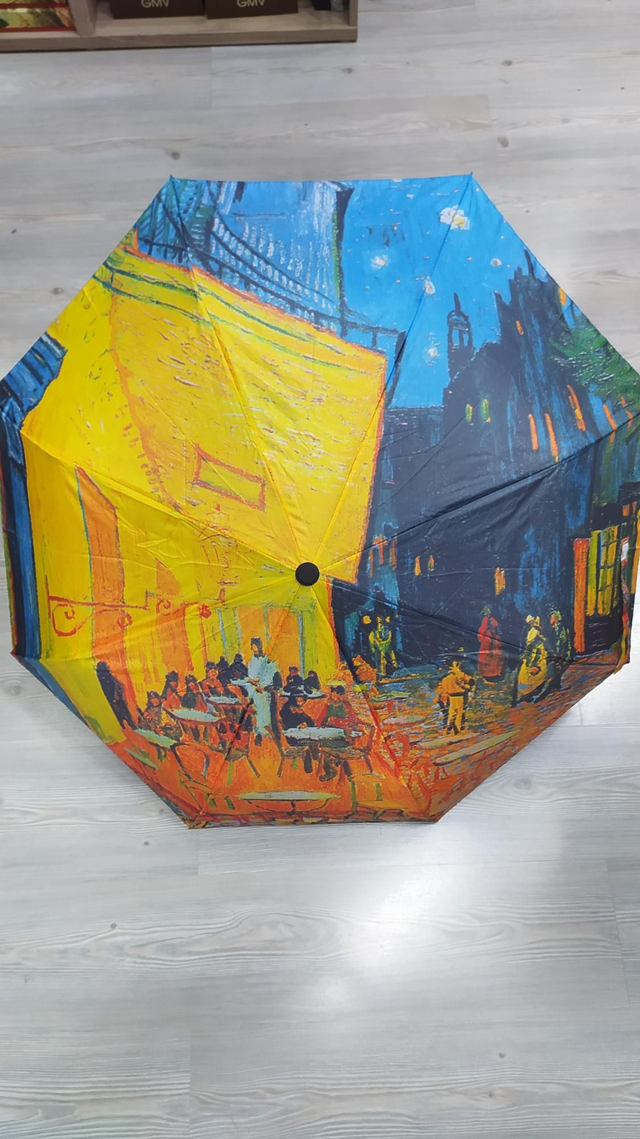 Ombrello Terrazza sul caffè la sera di Vincent Van Gogh