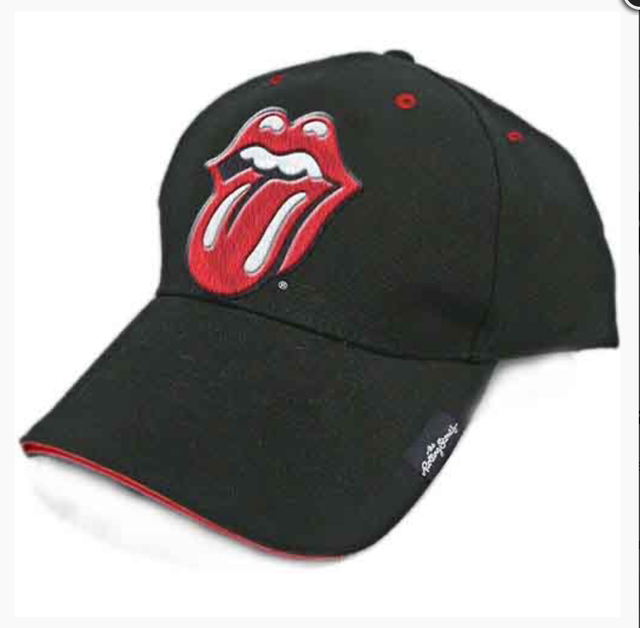 THE ROLLING STONES UNISEX BASEBALL CAP: CLASSIC TONGUE