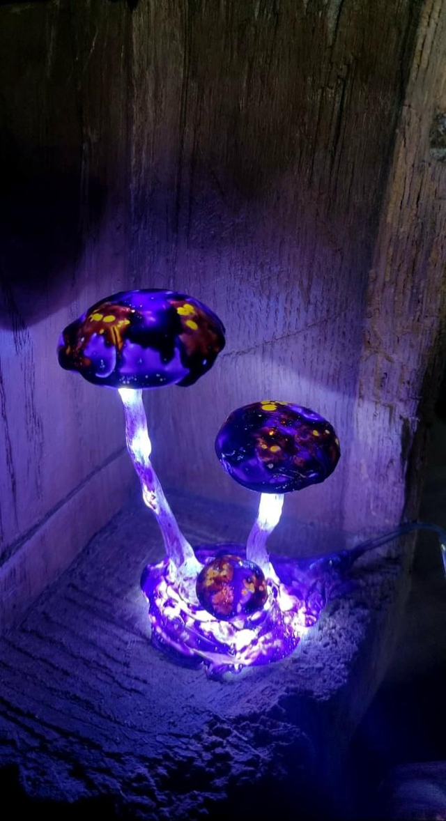 Luminaire champis🍄violet