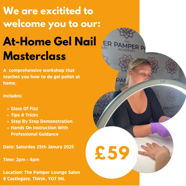 Polish & Perfect At-Home Gel Nail Masterclass on Saturday 25th January 2025