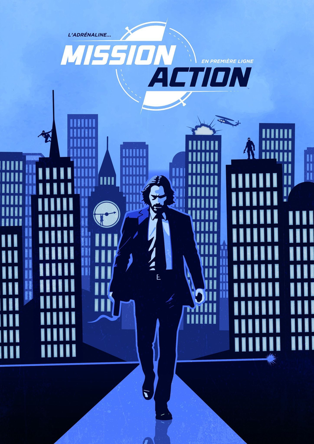 AFFICHE A3 + REVUE MISSION ACTION N°1