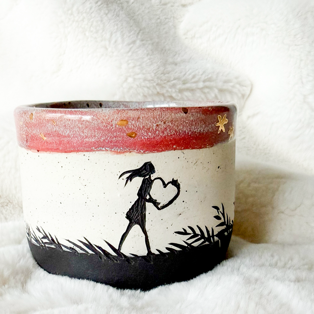 Gobelet « que chaque jour goûte la douceur » 