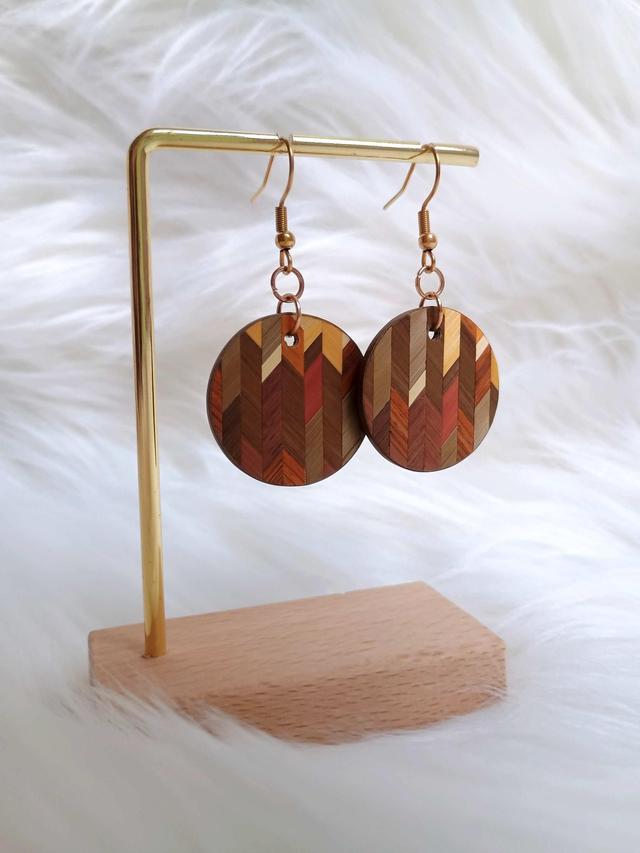 Boucles d'oreilles SIMPLE Chevron