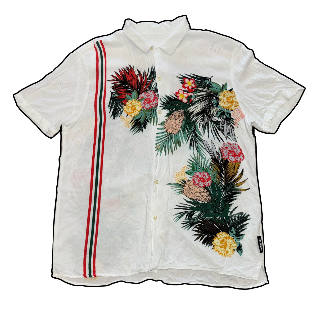 Jaded London Button-Up Shirt - S