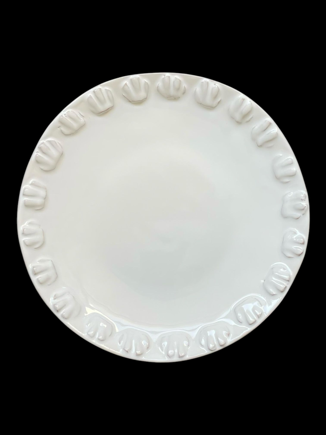 Assiettes à dessert, sans aile