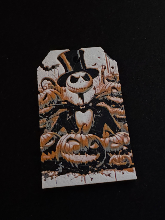 Gift tag Jack Skellington