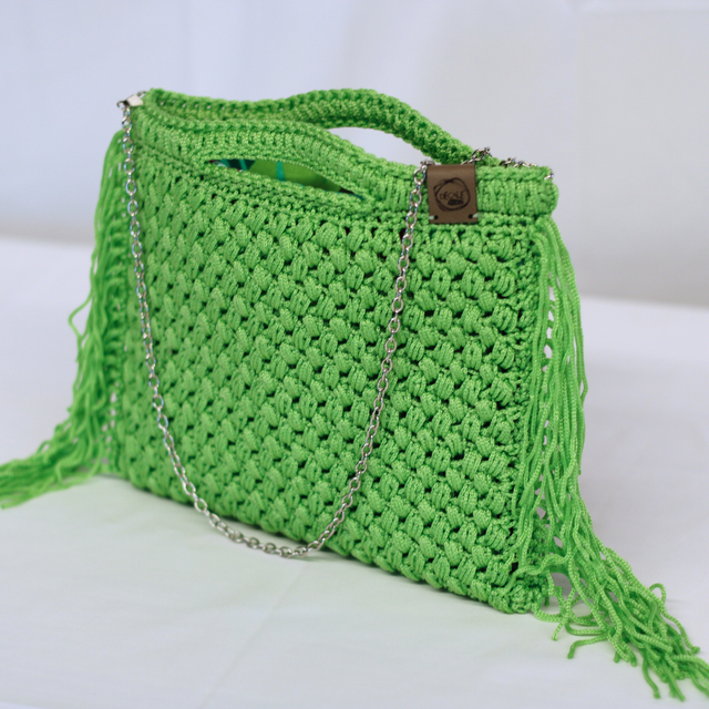 Sac Pochette Pepette Vert Pomme
