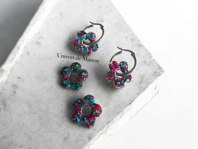 Pampilles Fleur  20mm