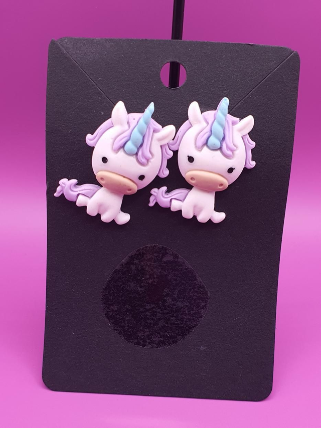 Studs Purple Unicorn