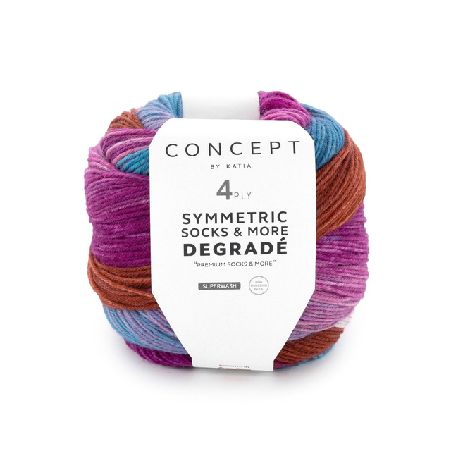 Katia Concept Symmetric Socks & More FB 83