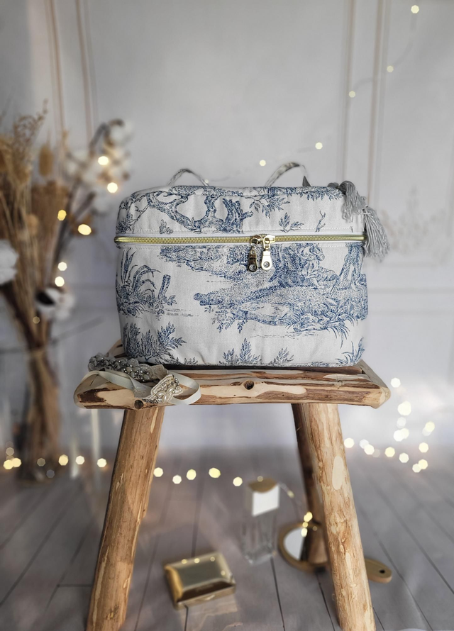 Vanity toile de jouy