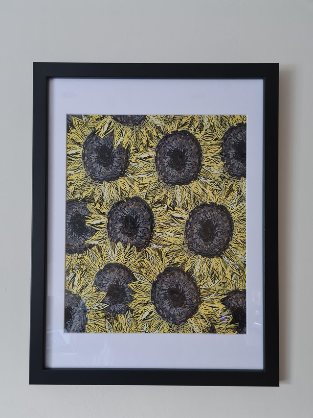Sunflowers | Framed