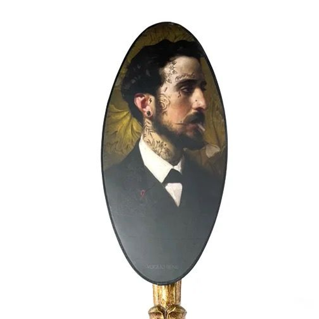 Abat jour écran ovale Eduardo