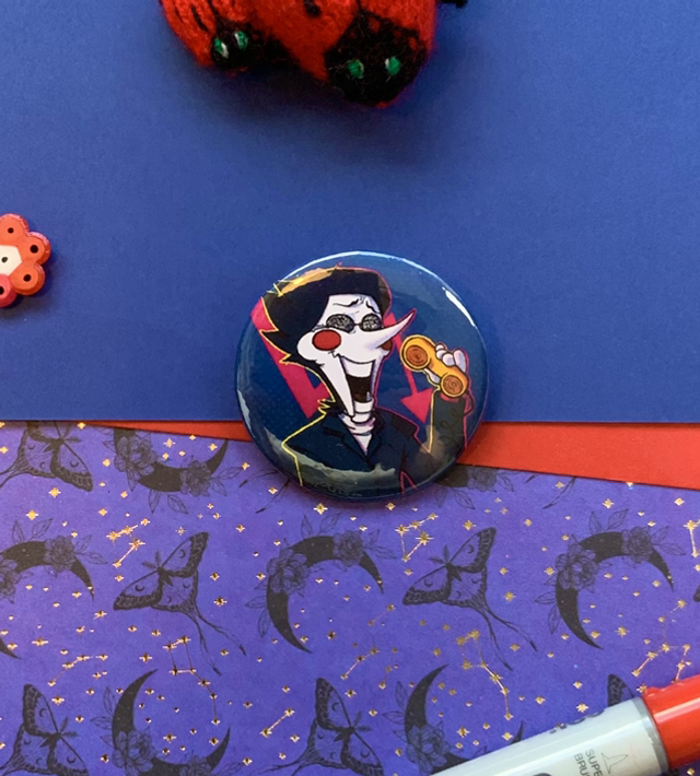 Spamton - Deltarune Button ⌀44cm