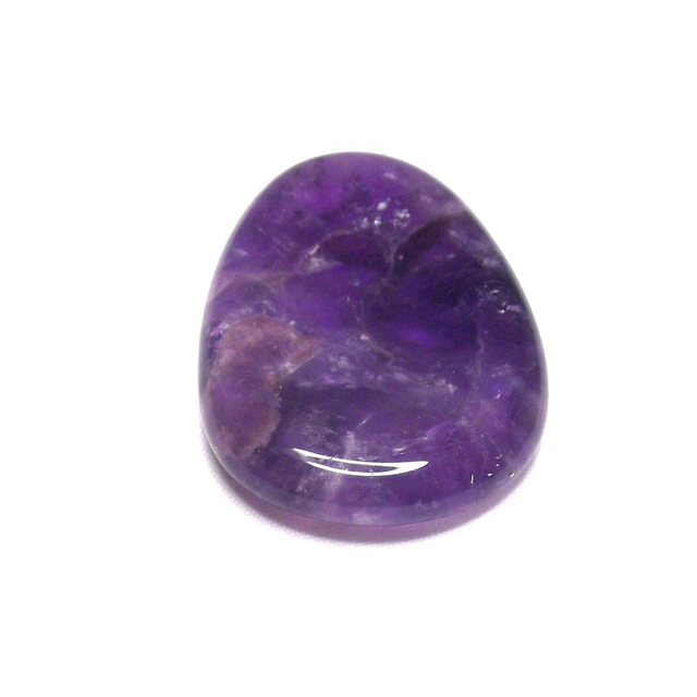 Amethyst worry stone
