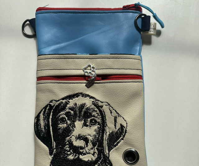Dog Walking Bags - Labrador Sketch