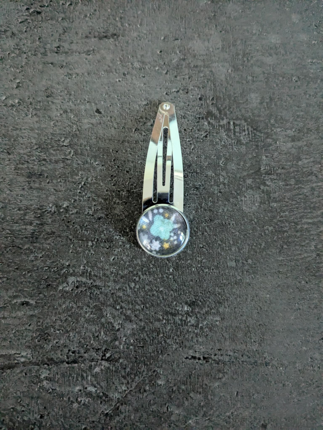 Barrette cabochon