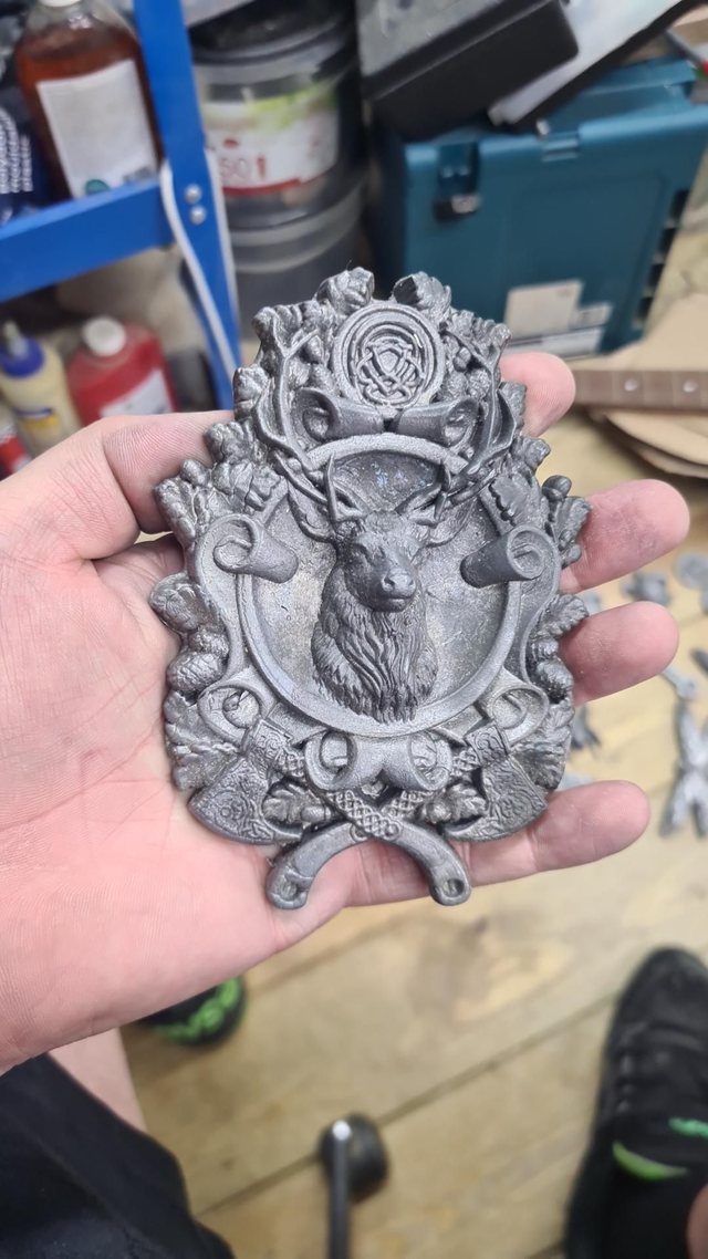 Stag Plaque - Decorative Detailed Casting