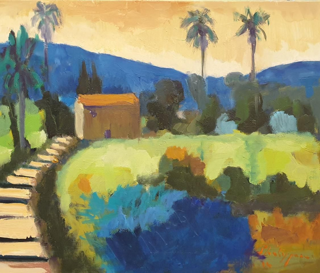 Paysage De Provence/Provence Landscape 