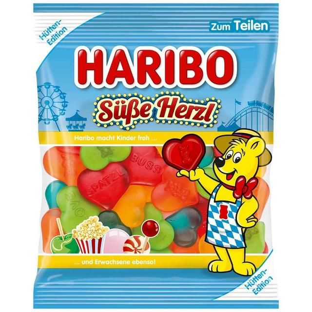 Haribo Süße Herzl Fruchtgummis, 175 G