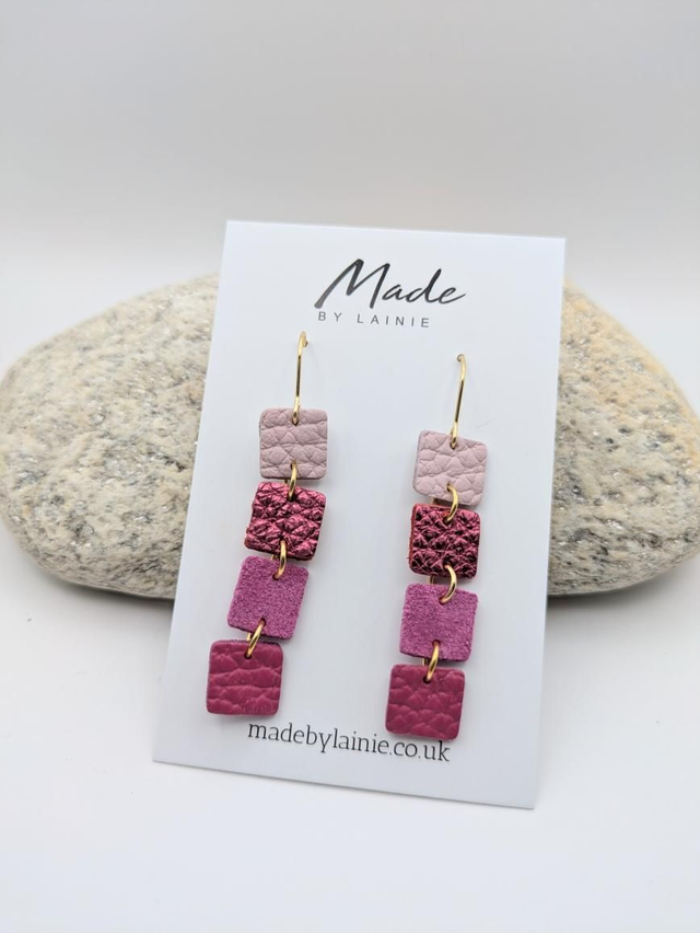 Tile Drop Earrings