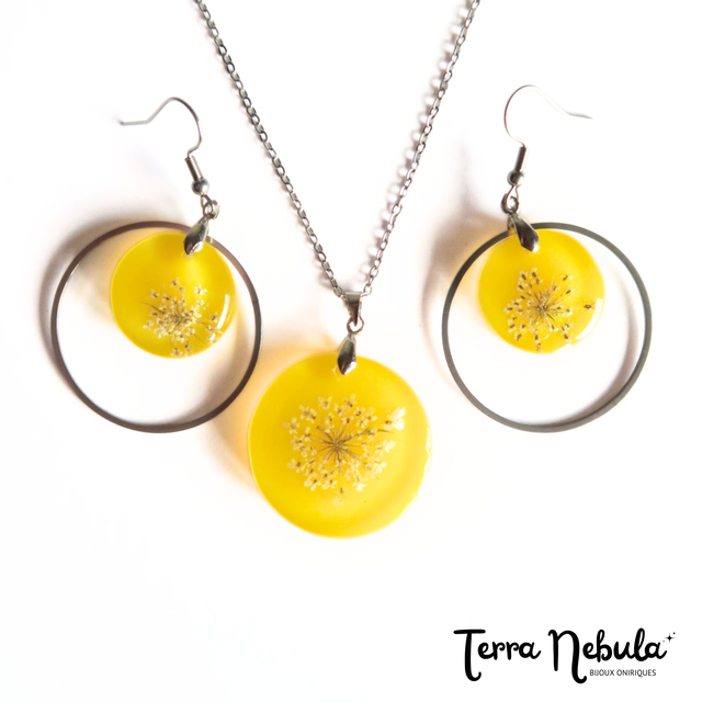 Parure fleurie Lumineuse | PA04 | Ombelles