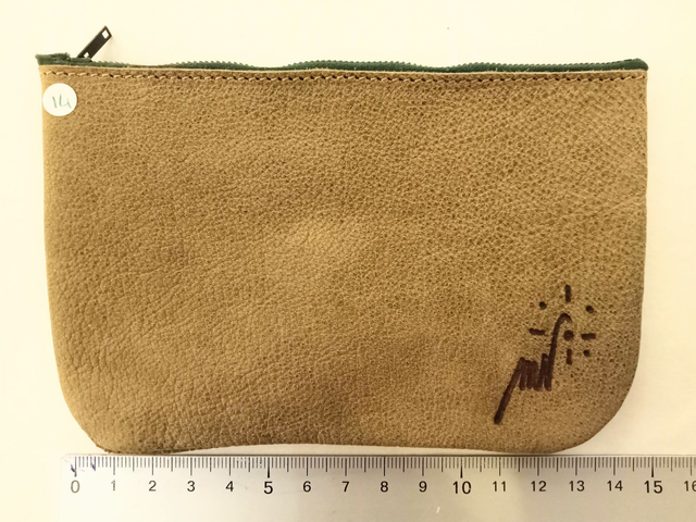 Porte-monnaie grand format - vert