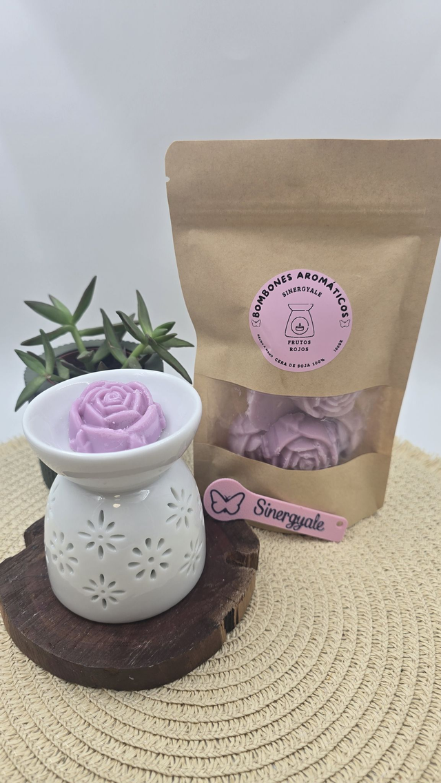 Bombones aromáticos - Frutos rojos