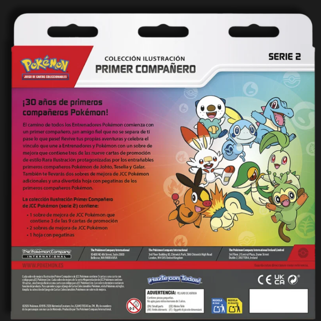Caja First Partner Colección Ilustración Primer Compañero Serie 2 - Español