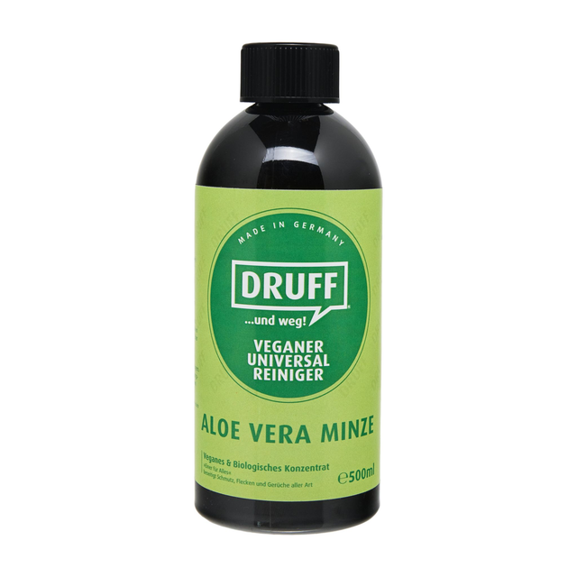 Druff Veganer Universalreiniger, biologisches Konzentrat, Aloe Vera Minze