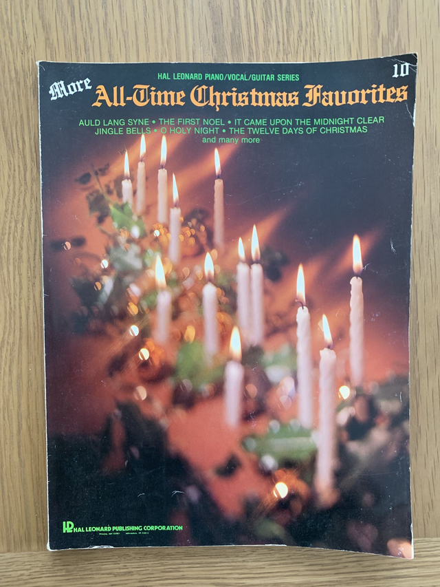 More All Time Christmas Favorites Sheet Music piano/vocal/guitar