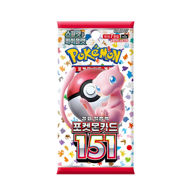Pokemon TCG: 151 Booster Pack Korean