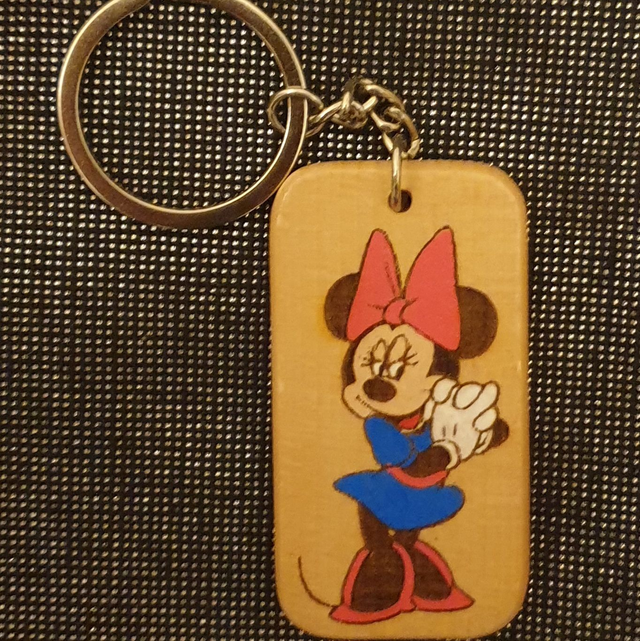 Porte-clef Mickey, Minnie 