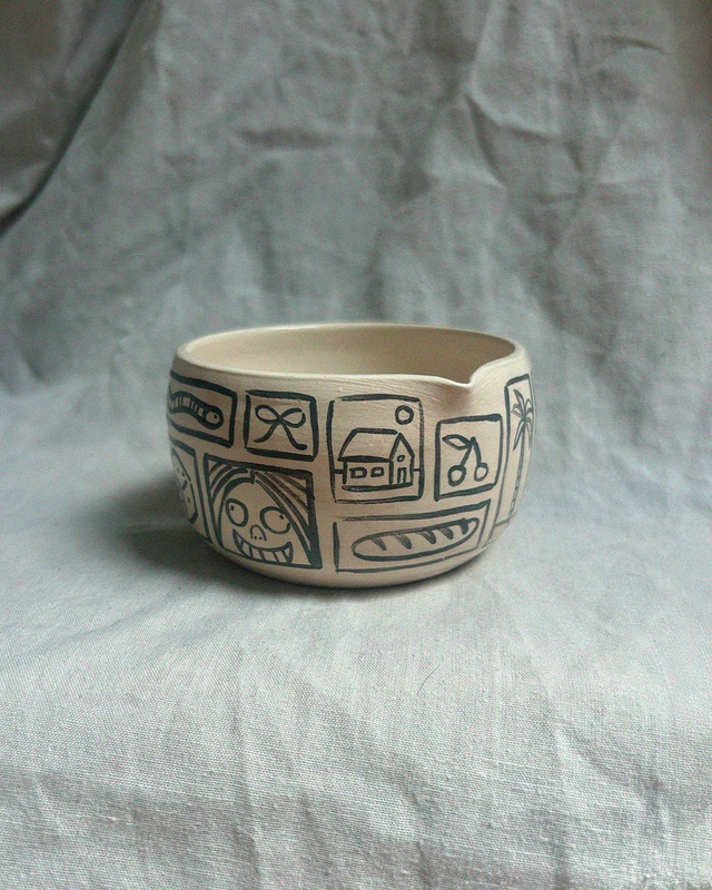 Bol Matcha &quot;Bande Dessinée&quot;