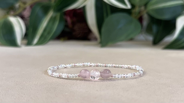 Bracelet | Quartz Rose - Trio 1