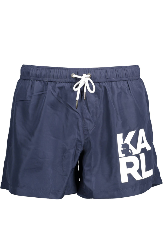 KARL LAGERFELD BEACHWEAR COSTUME PARTE SOTTO UOMO BLU