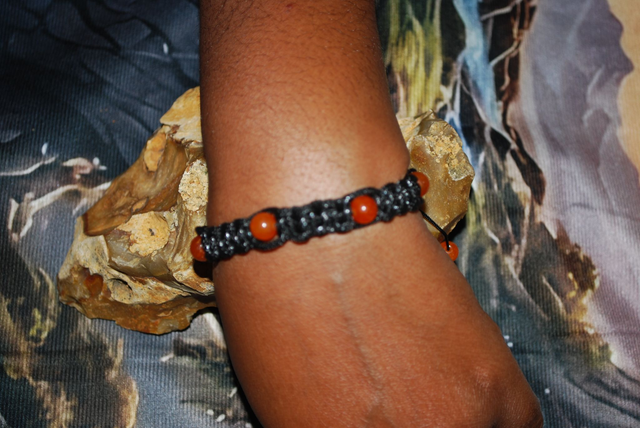 Bracelet en cornaline
