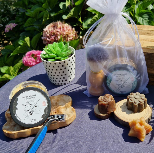 Savon à barbe Nature