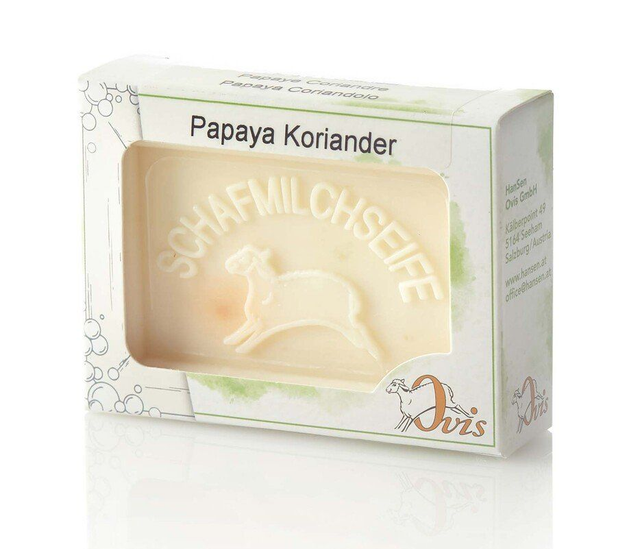 Ovis-Seife Papaya Koriander 100g