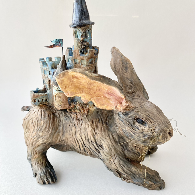 Memory Palace stoneware sculpture- Tish Campbell Exhibition 