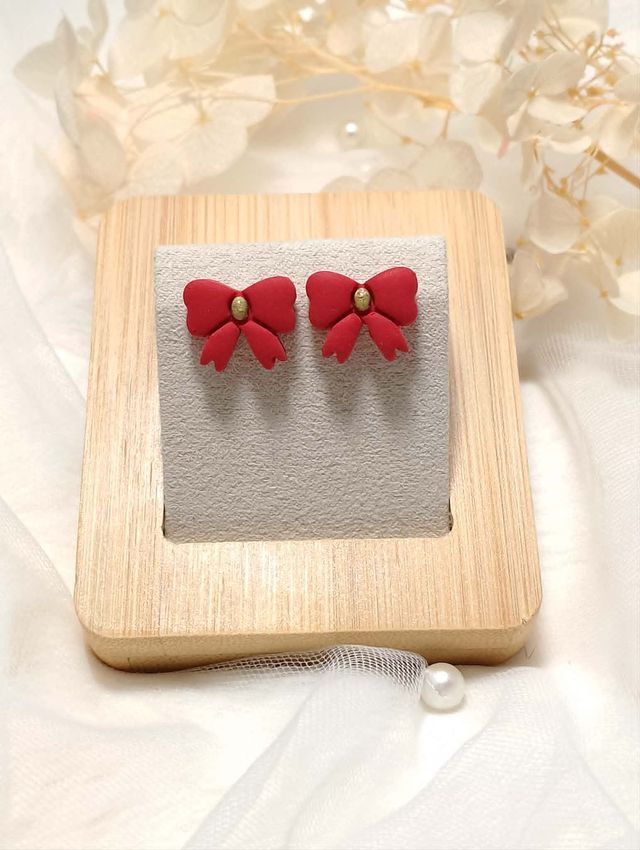 Boucles d'Oreilles "Nœud Festif"