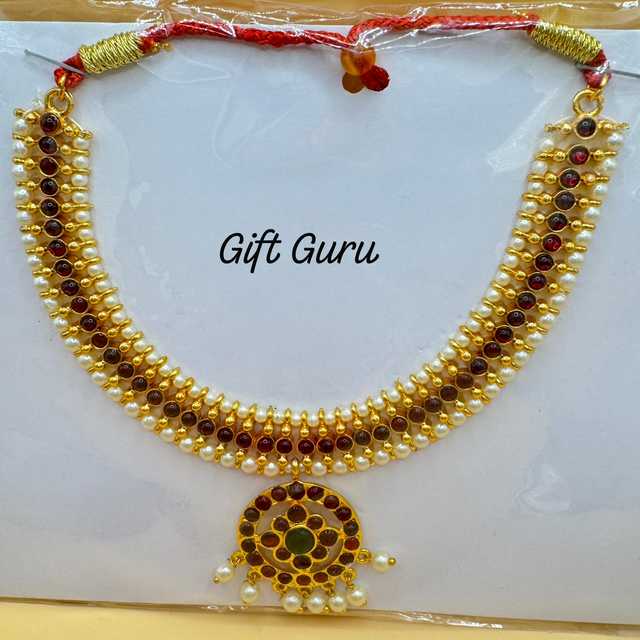 Bharatanatyam JewelleryShort Necklace kids