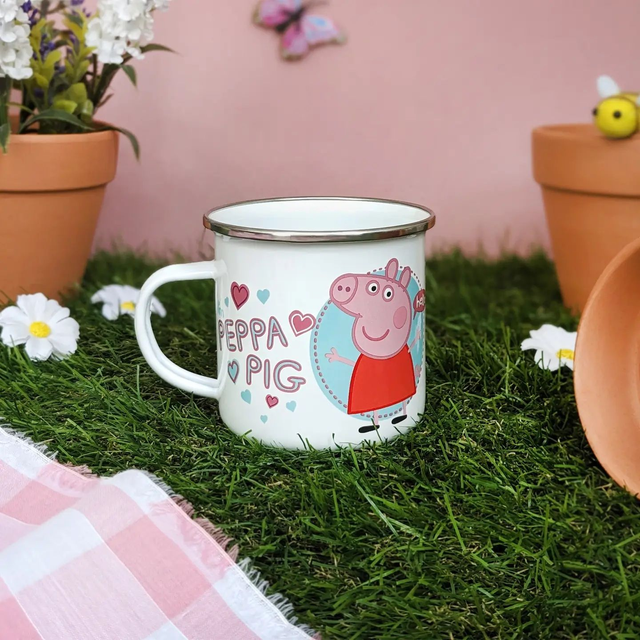 Peppa Pig - Time To Party Enamel Mug 